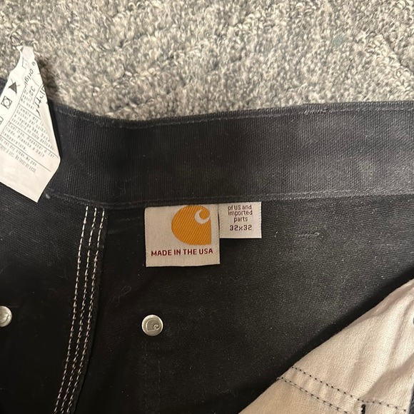 Carhartt Men's Black Cargo Pants - Picture 4 of 4